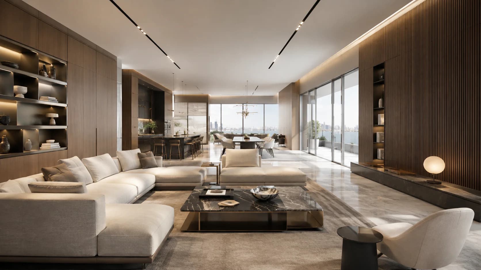 Completed luxury interior by FitOut Direct